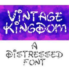 vintage kingdom font