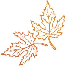 vinyl maple leaves