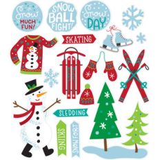 snow day stickers