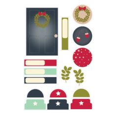 home for the holidays christmas stickers