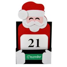 santa advent date calendar