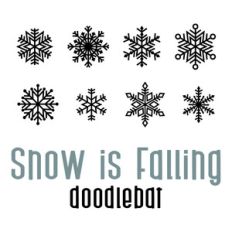 snow is falling doodlebat