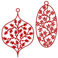 christmas baubles tags