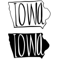 so cute type states - iowa