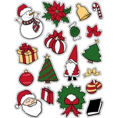 ml christmas comes stickers