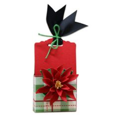 poinsettia treat box