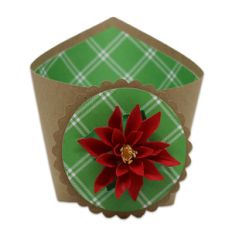 poinsettia wrap box