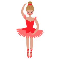 ballerina with blonde hair