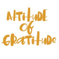 attitude of gratitude