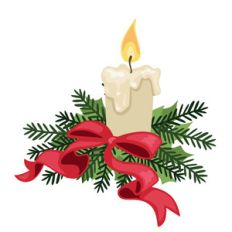 christmas candle