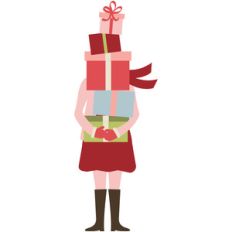 christmas shopper