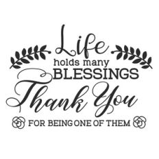 life holds many blessings