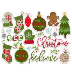 christmas stickers