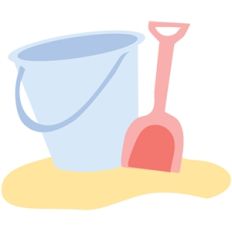 bucket and spade