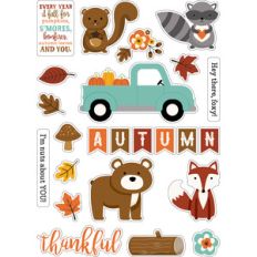 autumn stickers