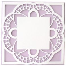 abstract frame card