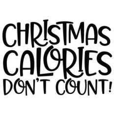 christmas calories don't count