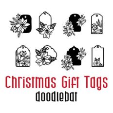 christmas gift tags doodlebat