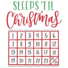 sleeps til christmas