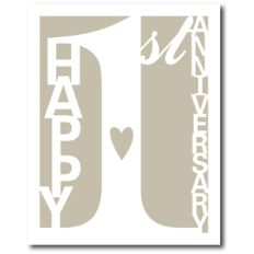 1st anniversary