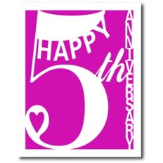 5th anniversary