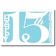 15th anniversary