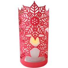 poinsettia lantern