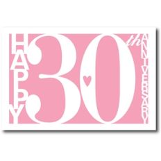 30th anniversary