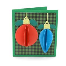 christmas ornaments card