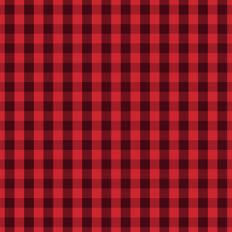 red gingham christmas pattern