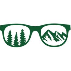 mountain landscape sunglasses