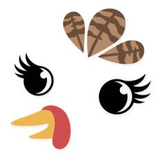 turkey face