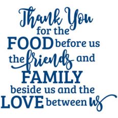 thank you for the food before us