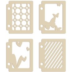 album cards set