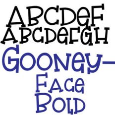 pn gooneyface bold