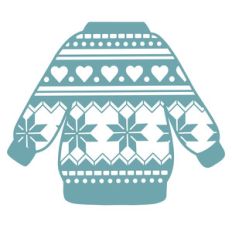 pattern christmas jumper