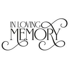 in loving memory quote