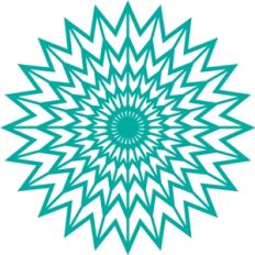 chevron doily