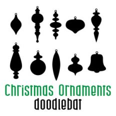 christmas ornaments doodlebat