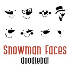 snowman faces doodlebat