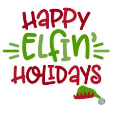 happy elfin' holidays