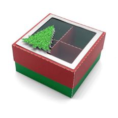 christmas tree with divided box
