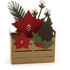 box card christmas crate