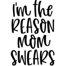 i'm the reason mom swears