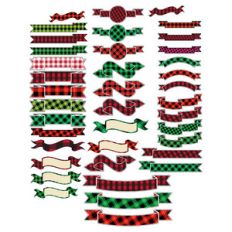 buffalo plaid banners
