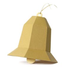 bell christmas tree pendant