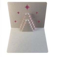 x-mas tree 3 popup card