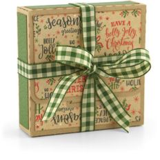 tuck flap christmas box