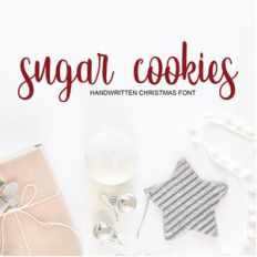 sugar cookies font