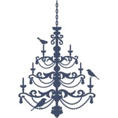 bird chandelier